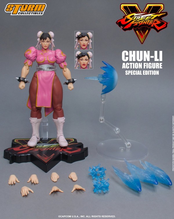 Chun-Li (Special Edition), Street Fighter V, Storm Collectibles, Action/Dolls, 1/12