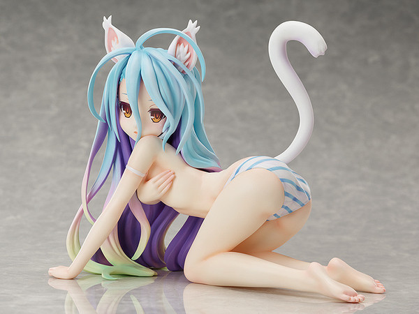 Shiro (Cat), No Game No Life, FREEing, Pre-Painted, 1/4, 4570001510601