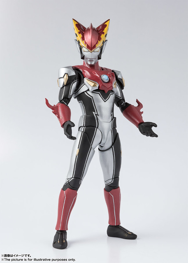 Ultraman Rosso Flame, Ultraman R/B, Bandai Spirits, Action/Dolls, 4573102551351