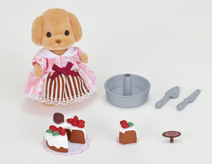 Kawaii Pastry Chef Set, Sylvanian Families, Epoch, Action/Dolls, 4905040151605