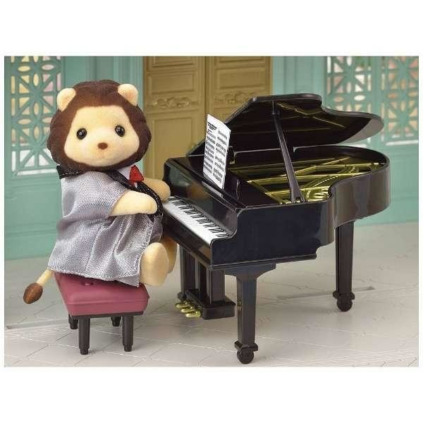 Music Concert In Town Set -Grand Piano-, Sylvanian Families, Epoch, Action/Dolls, 4905040291301