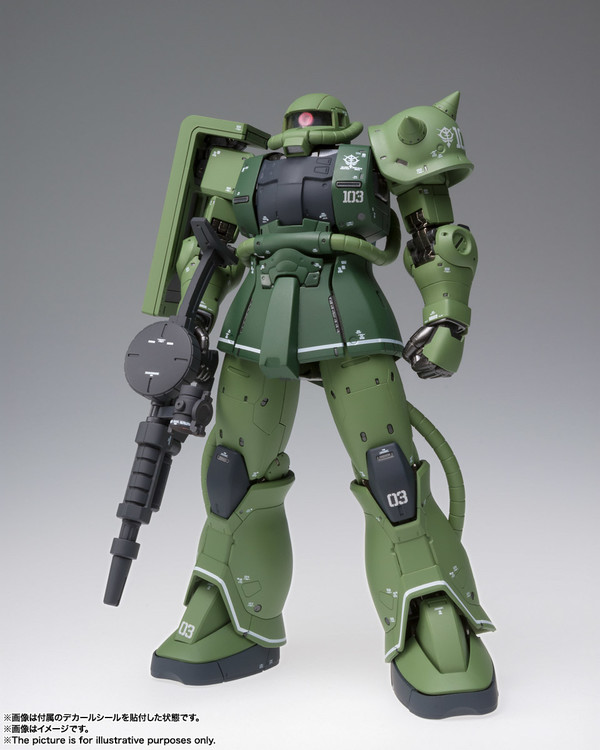 MS-06C Zaku II Type C/Type C-5, Kidou Senshi Gundam: The Origin, Bandai Spirits, Action/Dolls, 4573102590817