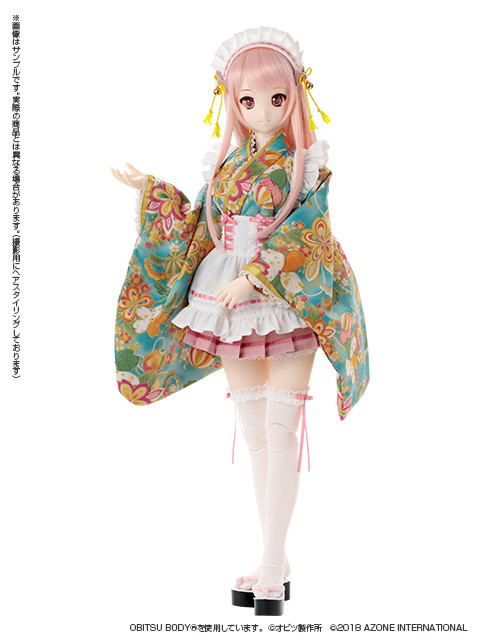 Sumire (ï½žWabi-Sabi*Maid girlï½ž, Azone Direct Store Sales), Azone, Obitsu Plastic Manufacturing, Action/Dolls, 1/3, 4573199830681