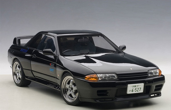 Nissan Skyline GT-R (R32) (Legend 2 -Tousou-), Shin Gekijouban Initial D, Autoart, Action/Dolls, 1/18, 0674110774191