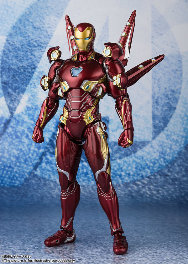 Iron Man Mark 50 (Nano Weapon Set2), Avengers: Endgame, Bandai Spirits, Action/Dolls, 4573102567109