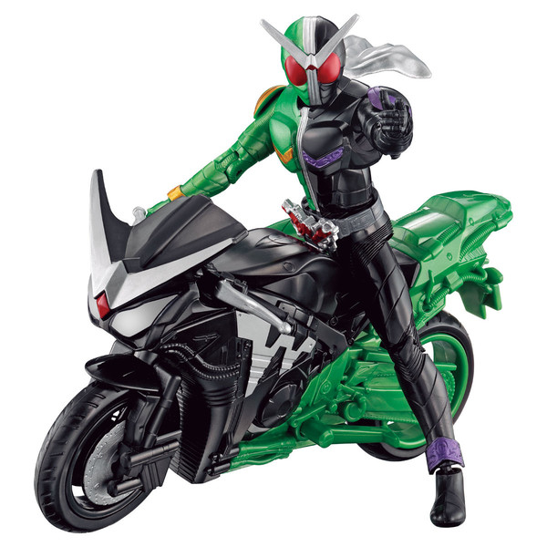 Kamen Rider Double Cyclone Joker (& Hardboilder), Kamen Rider W, Bandai, Action/Dolls, 4549660363828