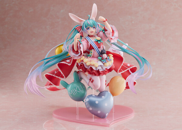 Hatsune Miku (Birthday 2021. Pretty Rabbit), Piapro Characters, Spiritale, Wing, Pre-Painted, 1/7