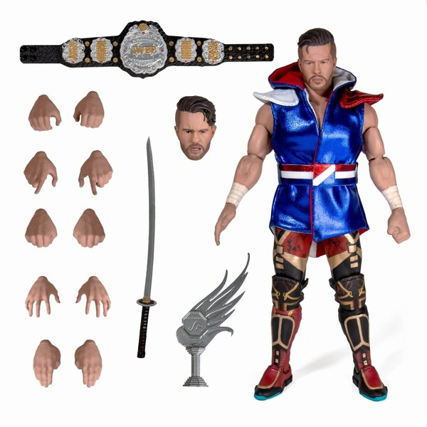 Will Ospreay, New Japan Pro-Wrestling, Super7, Action/Dolls, 1/12, 4582578239557