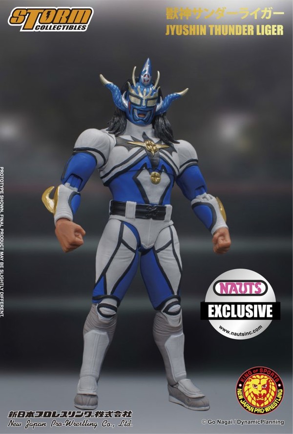 Jushin Thunder Liger (NAUTS Exclusive 300 Pieces), New Japan Pro-Wrestling, Storm Collectibles, Action/Dolls, 1/12