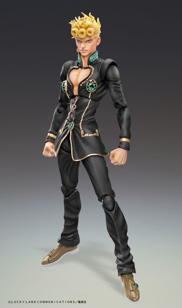 Giorno Giovanna (Black), Jojo No Kimyou Na Bouken, Ougon No Kaze, Medicos Entertainment, Action/Dolls, 4570017764746