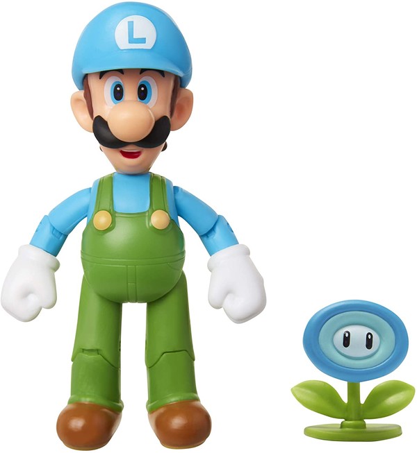Luigi (Ice), Super Mario Brothers, Jakks Pacific, Action/Dolls