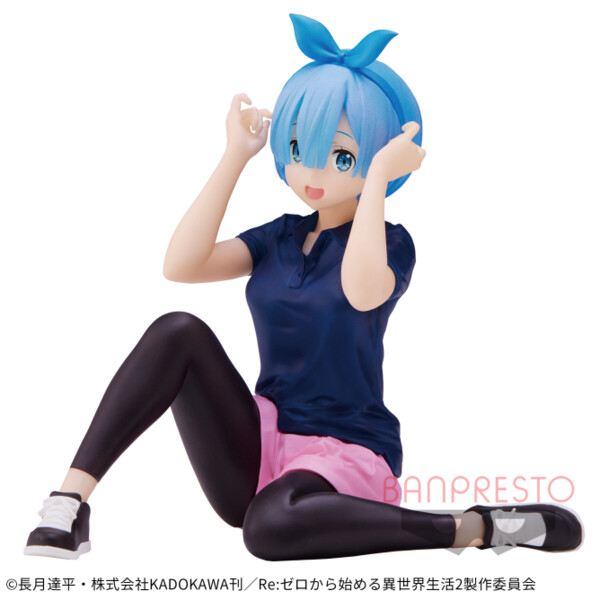 Rem (Training Style), Re:Zero Kara Hajimeru Isekai Seikatsu, Bandai Spirits, Pre-Painted