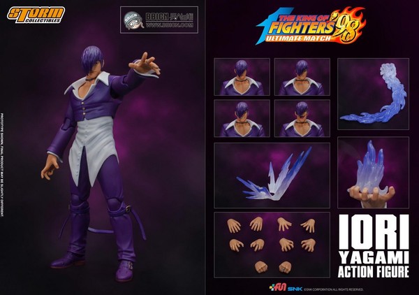 Yagami Iori (BBICN Exclusive), The King Of Fighters '98 Ultimate Match, Storm Collectibles, Action/Dolls, 1/12, 4589484119430