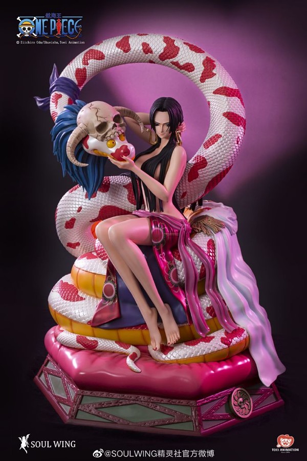 Boa Hancock, Salome, One Piece, Soul Wing, Pre-Painted, 1/4