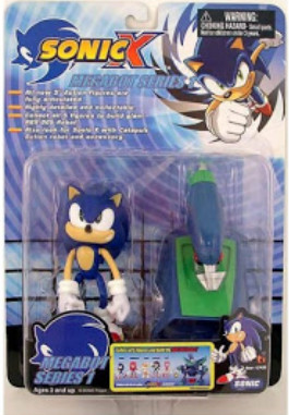 Sonic the Hedgehog (Megabot Series 1), Sonic X, Toy Island, Action/Dolls