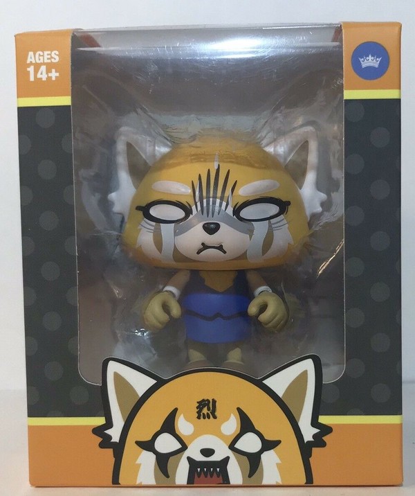 Retsuko (Overworked with Laptop & Paper), Aggressive Retsuko, The Loyal Subjects, Hot Topic, Action/Dolls