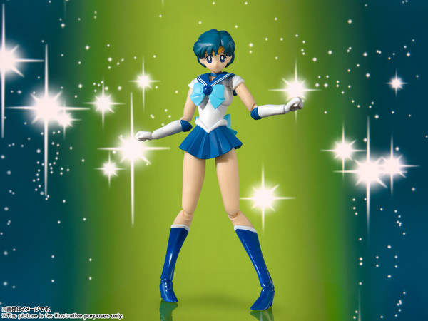 Sailor Mercury (Animation Color Edition), Bishoujo Senshi Sailor Moon, Bandai Spirits, Action/Dolls, 4573102595997