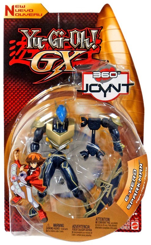 Elemental Hero Sparkman, Yu-Gi-Oh! Duel Monsters GX, Mattel, Action/Dolls