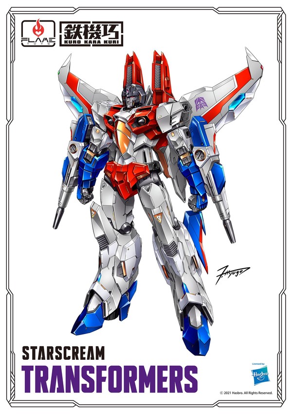 Starscream, Transformers, Flame Toys, Action/Dolls