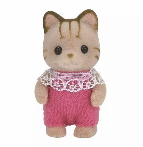 Grayish Cat Baby, Sylvanian Families, Epoch, Action/Dolls