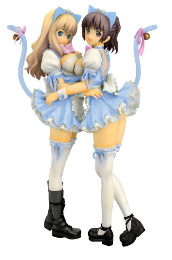 Neko Mimi Maids (Alice Blue), Original, Clayz, Pre-Painted, 1/6, 4905702401888