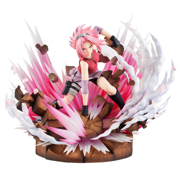 Haruno Sakura (3), Naruto Shippuuden, MegaHouse, Pre-Painted, 4535123833045