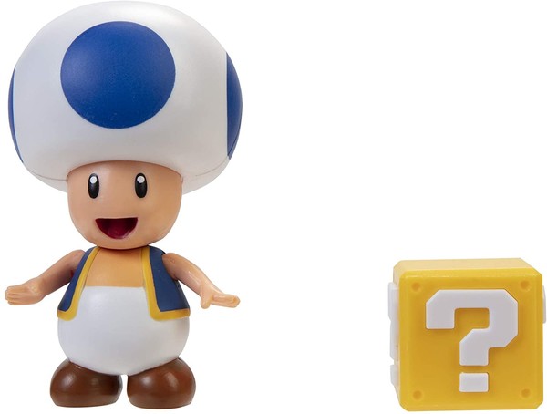 Kinopio (Blue), Super Mario Brothers, Jakks Pacific, Action/Dolls