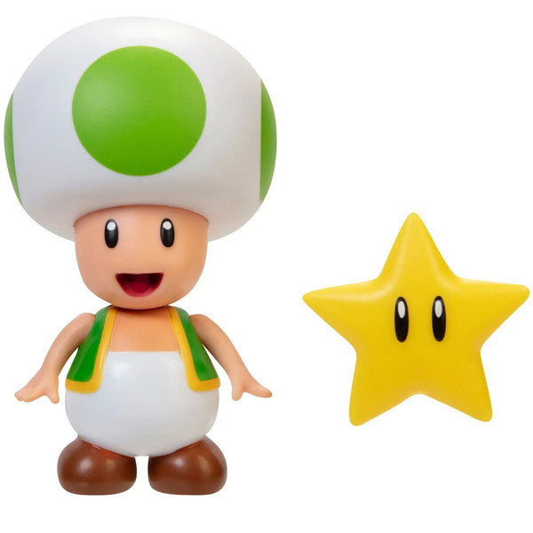 Kinopio (Green), Super Mario Brothers, Jakks Pacific, Action/Dolls
