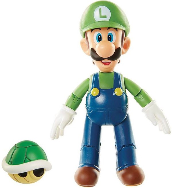 Luigi (Open Hands), Super Mario Brothers, Jakks Pacific, Action/Dolls