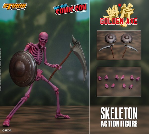 Skeleton (Purple), Golden Axe, Storm Collectibles, Action/Dolls, 1/12