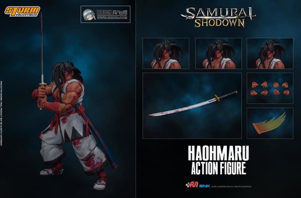 Haohmaru (BBICN Exclusive (Bloody)), Samurai Spirits, Storm Collectibles, Action/Dolls, 1/12