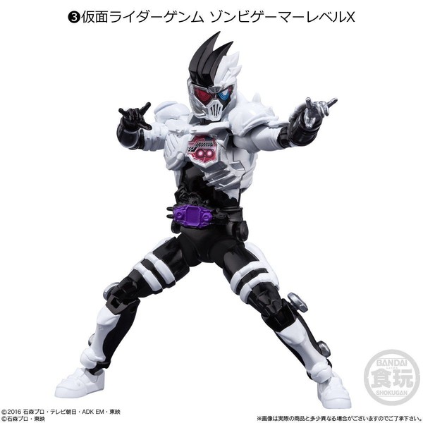 Kamen Rider Genm (Zombie Gamer Level X), Kamen Rider Ex-Aid, Bandai, Action/Dolls, 4549660551157