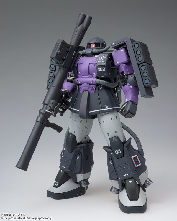 MS-06R-1A Zaku II High Mobility Type (Black Tri-Stars), Kidou Senshi Gundam: The Origin, Bandai Spirits, Action/Dolls, 4573102614742