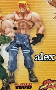 Alex (Player Two), Street Fighter, ReSaurus, Action/Dolls