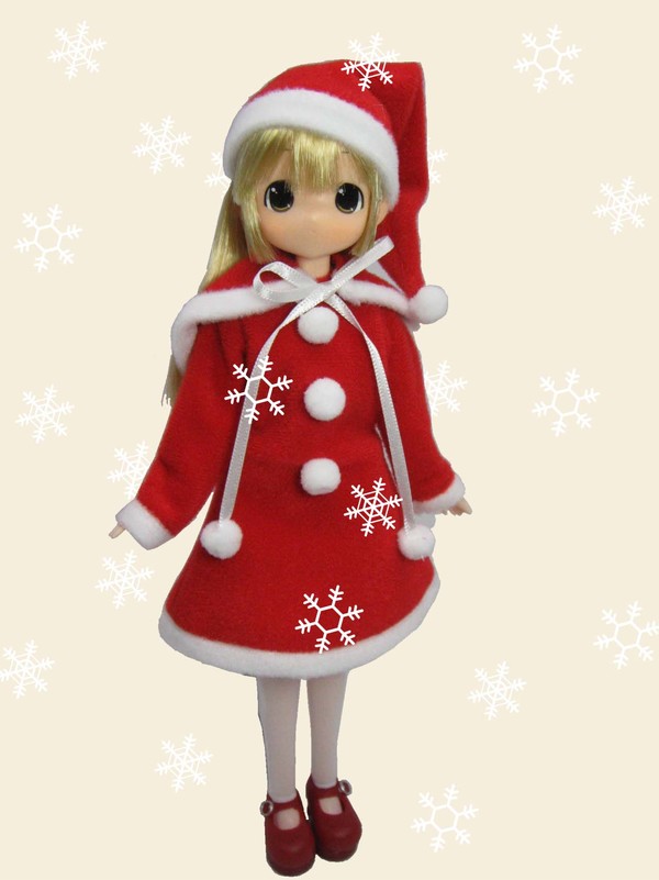 Moko-chan [120866] (Santa Blonde), Mama Chapp Toy, Obitsu Plastic Manufacturing, Action/Dolls, 1/6