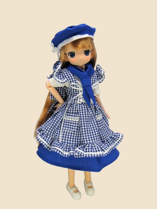 ChiiChi-chan [120870] (Bakery Costume Blue Dress), Mama Chapp Toy, Obitsu Plastic Manufacturing, Action/Dolls, 1/6