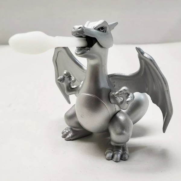 Lizardon (Silver), Pocket Monsters, Hasbro, Action/Dolls