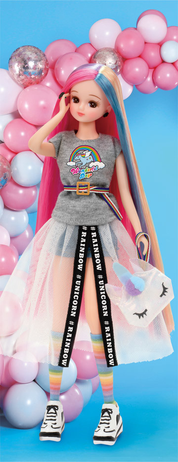 Licca-chan (#rainbow unicorn), Licca-chan, Takara Tomy, Action/Dolls