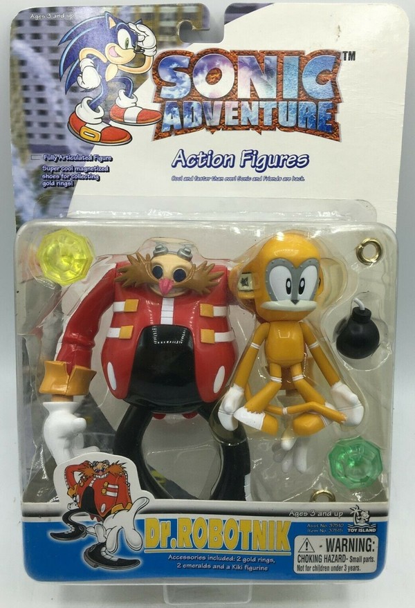 Doctor Eggman, Sonic Adventure, Toy Island, Action/Dolls