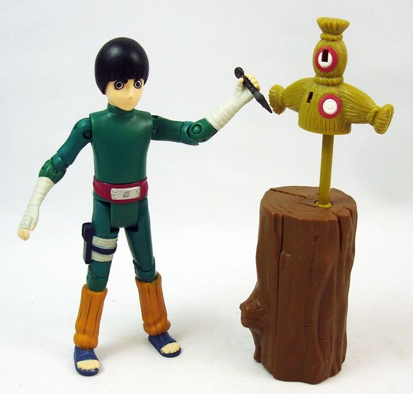 Rock Lee (Thunder Smash, Dragon Strength), Naruto, Mattel, Action/Dolls