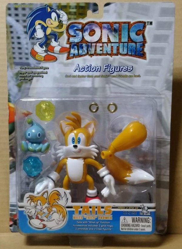 Chao, Miles "Tails" Prower, Sonic Adventure, Toy Island, Action/Dolls