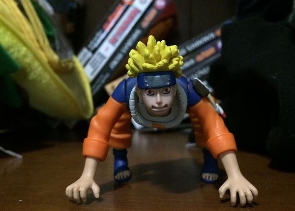 Uzumaki Naruto (Nine Tailed Fox Attack), Naruto, Mattel, Action/Dolls