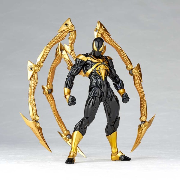 Iron Spider (Black), Spider-Man, Kaiyodo, Action/Dolls, 4537807013309