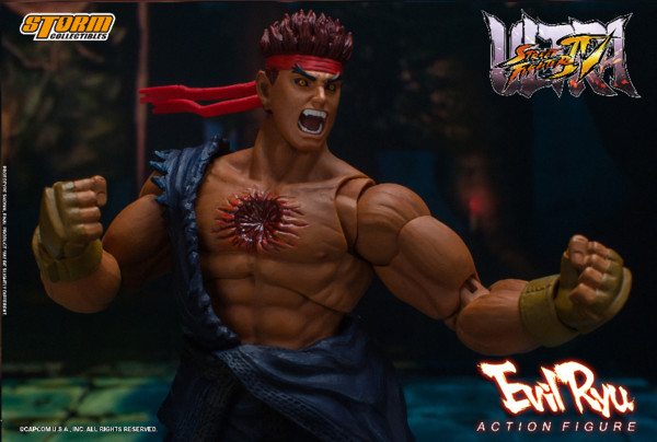 Satsui no Hadou ni Mezameta Ryuu, Ultra Street Fighter IV, Storm Collectibles, Action/Dolls, 1/12, 4570030944101