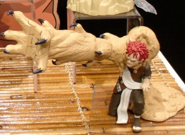 Gaara (Claw Attack), Naruto, Mattel, Action/Dolls