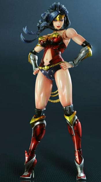 Wonder Woman (DC Comics), DC Universe, Square Enix, Action/Dolls
