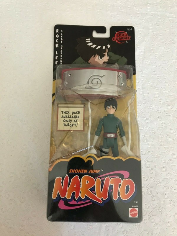 Rock Lee (Figure with headband), Naruto, Mattel, Action/Dolls