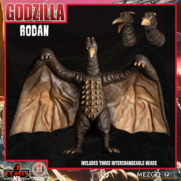 Rodan, Kaijuu Soushingeki, Mezco, Action/Dolls