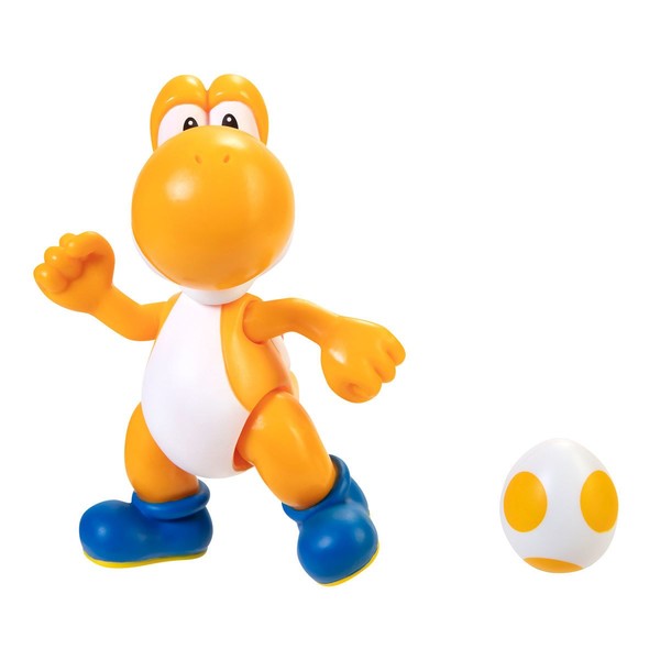 Yoshi (Orange), Super Mario Brothers, Jakks Pacific, Action/Dolls
