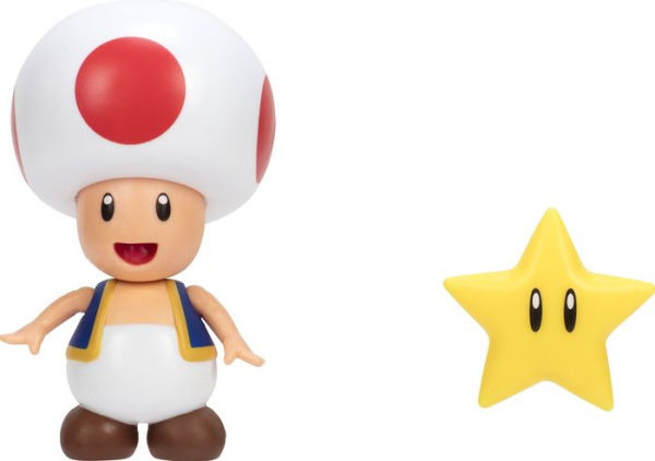 Kinopio (Red), Super Mario Brothers, Jakks Pacific, Action/Dolls